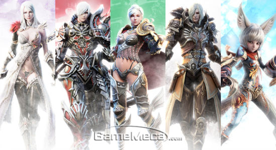 让我们选择这6种职业中的一个作为游戏主角吧！