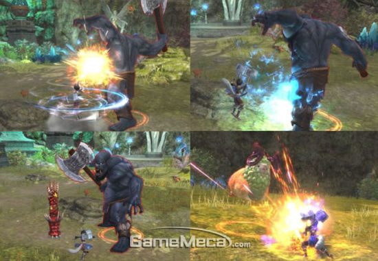 “咒术师”除了可以使用钝器之外，还可以给予队友有力的魔法。