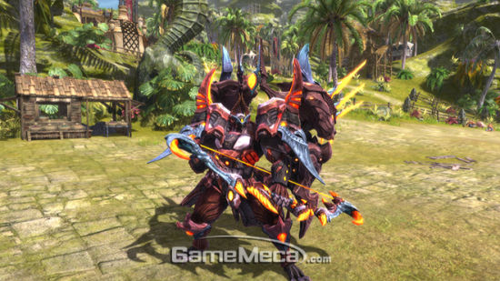 和SP中走出来的机器人非常雷同的“魔甲器”