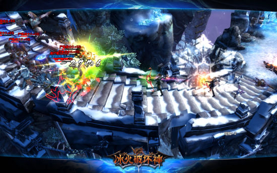 遭遇尸鬼部队，将它们击飞！