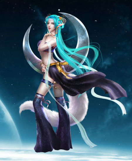 在设计过程中,最头疼的是,如何把大话2中的纯辅助技能做成在moba