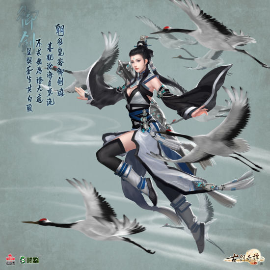 与仙鹤为伴，云间同游