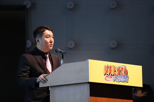 腾讯公司高级副总裁马晓轶先生致词