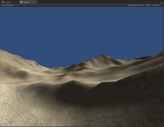 夭折的沙漠场景，by杨凯云