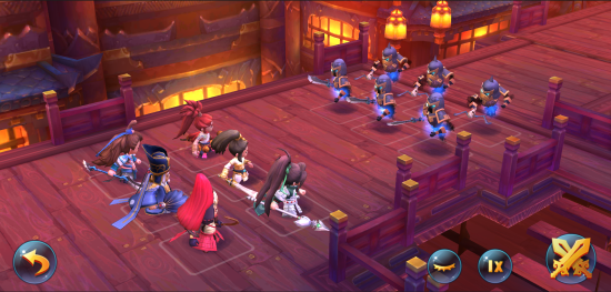 《变身吧主公》战斗画面