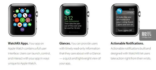 Apple Watch的三种功能