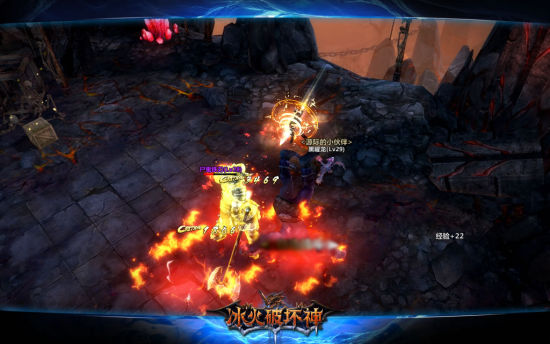 《冰火破坏神》美女coser手机壁纸，直接保存使用