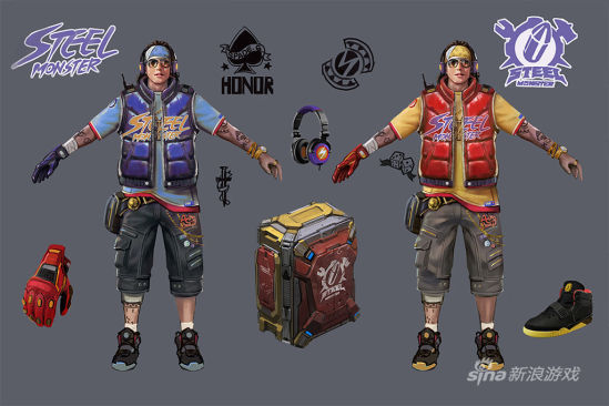 《危机2015》英雄原画曝光，街头风十足