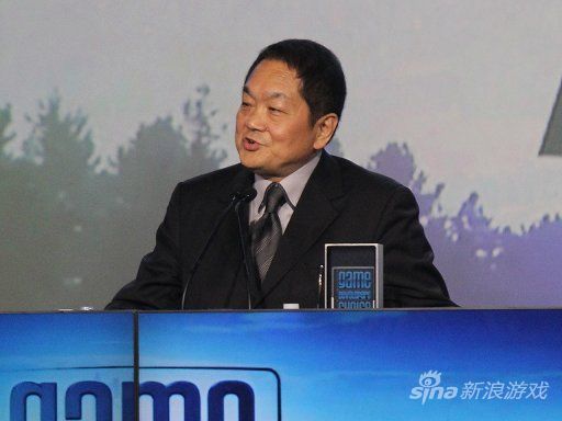 久多良木健于今年 GDCA 上获颁终身成就奖（照片取自 4Gamer 报导）