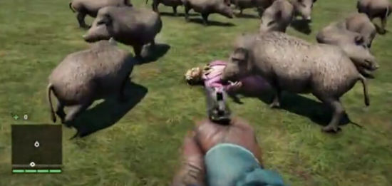 被猪围攻的Pagan Min