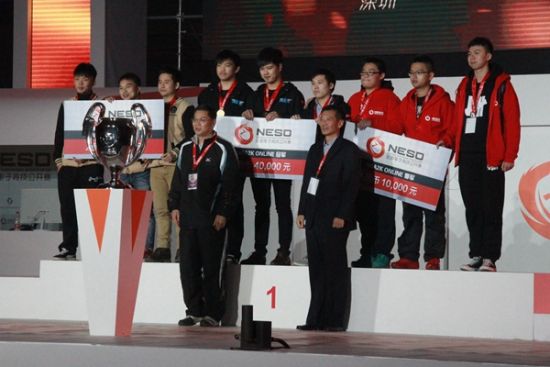 NBA2KOL冠军：上海真心打不过；亚军：深圳CP深呼吸；季军：浙江Akira天使部落