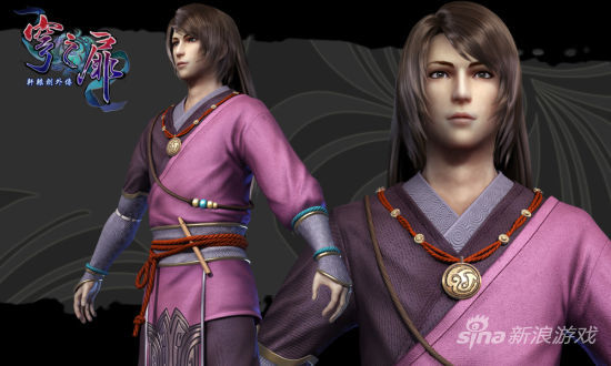 《轩辕剑外传穹之扉》男主角凤煜CG建模