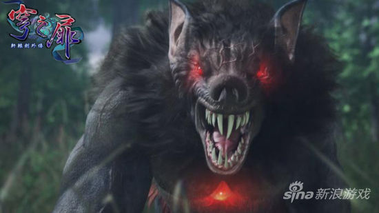 《轩辕剑外传穹之扉》CG截图：可怕的怪物又是自何处出现？