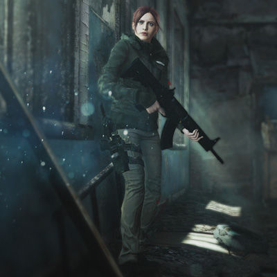 克莱尔的军服造型