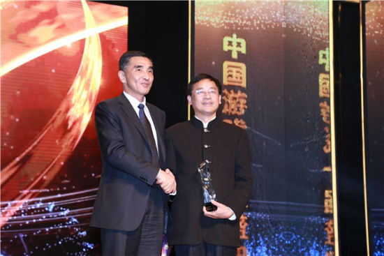 上海市新闻出版局副局长祝君波获2014年度中国游戏产业支持特别奖