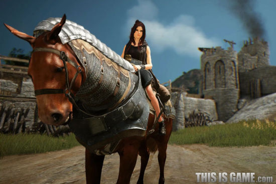 在首测时测试中许多人都获得过的红色马，能力值相当高。