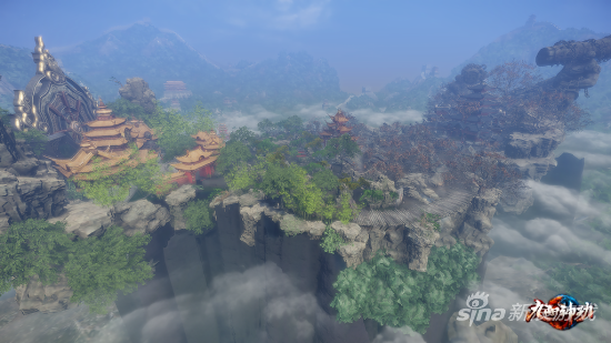 光明顶宏伟全景