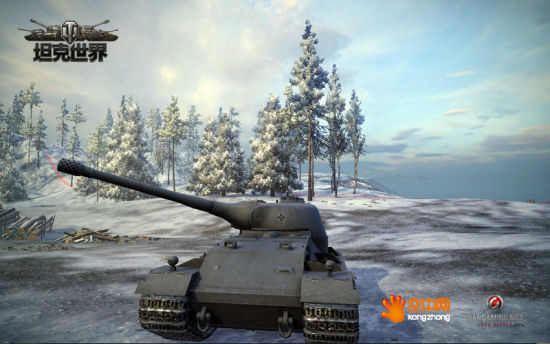 在战斗中，“VK7201”坦克是防御型抗线车