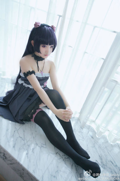现实中的萝莉黑长直