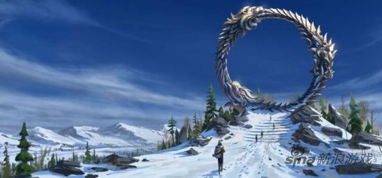 上古卷轴官方圣诞贺图