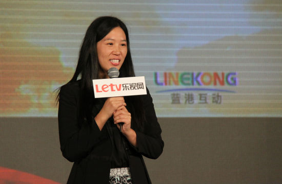 　蓝港互动副总裁齐云霄出席了《芈月传》现场活动