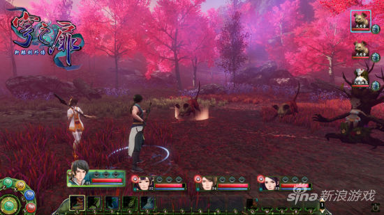 《轩辕剑外传穹之扉》实际战斗画面截图