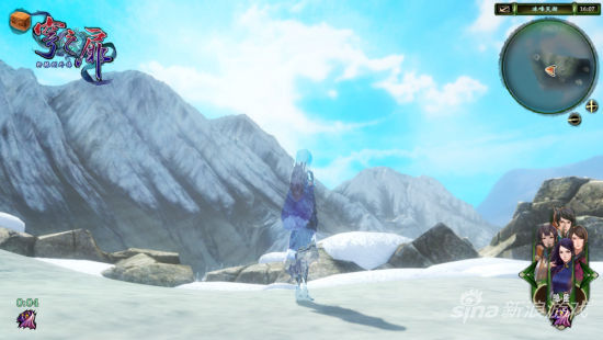 沐月天赋特技施展中实际截图