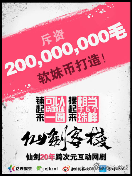 斥资 200,000,000毛软妹币打造！