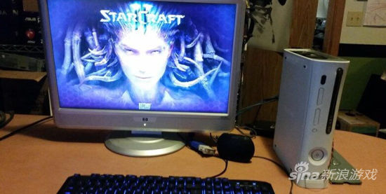 Xbox 360被改装成PC