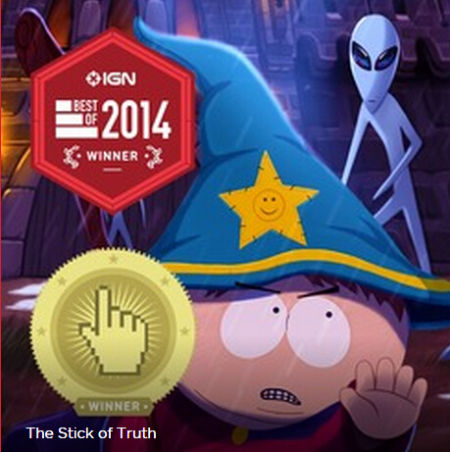 最佳PS3游戏：《南方公园：真理之棍》