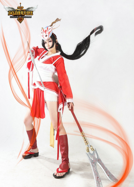 霸气鬼舞姬阿卡丽