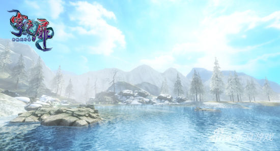 《轩辕剑外传穹之扉》场景实际截图——冰封天湖