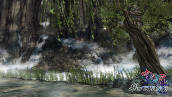 《轩辕剑外传穹之扉》场景实际截图——水墨场景