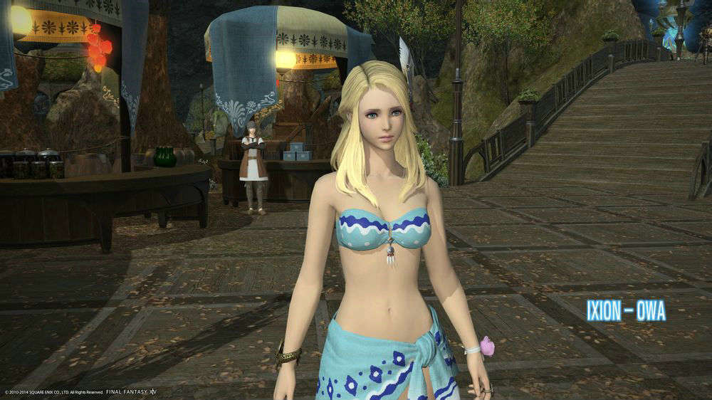 最终幻想14全套各色泳装秀