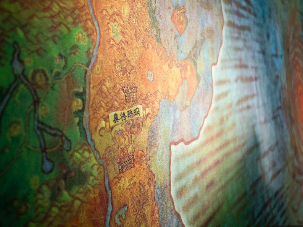 魔兽地图墙纸实装展示