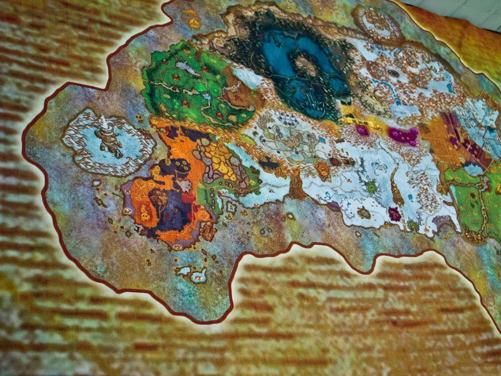 魔兽地图墙纸实装展示