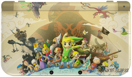 玩家手绘塞尔达主题3DS