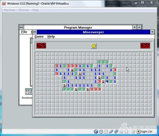 Windows 3.1版《扫雷》