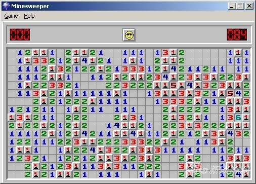 Windows XP版《扫雷》