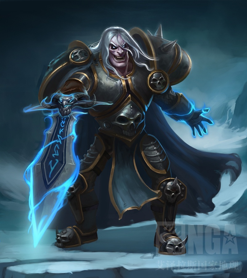 看这爽朗的笑容 逗比阿尔萨斯