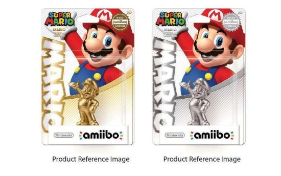 任天堂将推金银双色马里奥Amiibo互动手办