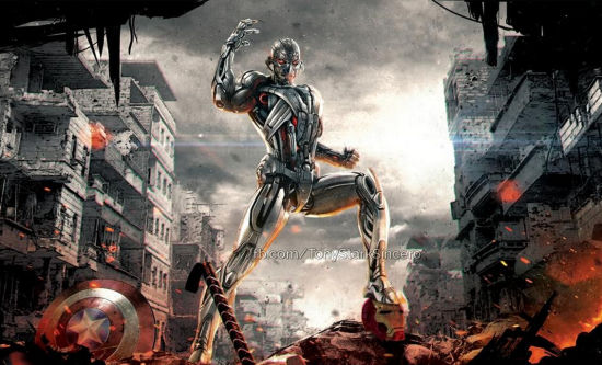 《复仇者联盟：奥创时代》最新宣传画 妇联团灭