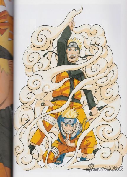 岸本齐史原画集《UZUMAKI NARUTO》
