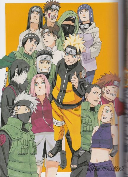 岸本齐史原画集《UZUMAKI NARUTO》