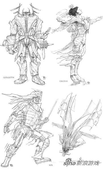 《风行者》原画