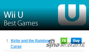 WiiU二月佳作游戏榜单