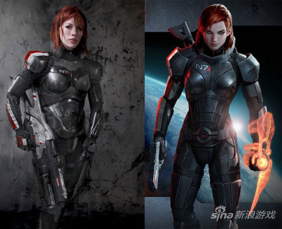 Freya Williams质量效应女薛帕德cosplay