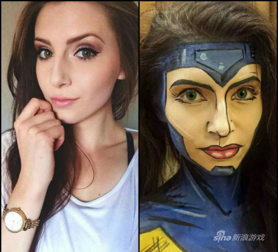 用神奇化妆术来COS