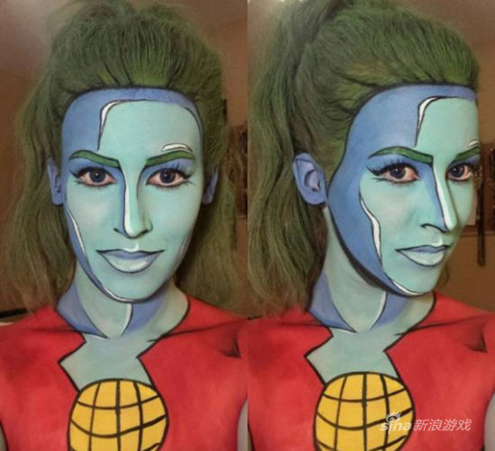 用神奇化妆术来COS