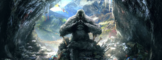 《孤岛惊魂4》“野人谷(Valley of the Yetis)”DLC